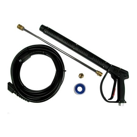 Mtm Hydro MTM Hydro 3200 psi M407 Pressure Washing Gun Kit with Hobby Hose and Wand 41.0295